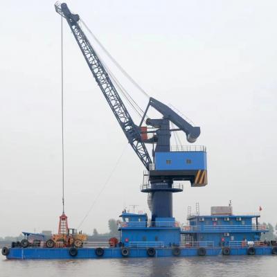 24.5 T Fully Revolving Floating Crane For Sale Number：SS92063