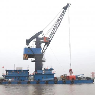 24.5 T Fully Revolving Floating Crane For Sale Number：SS92063