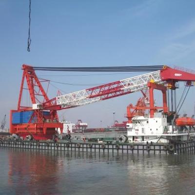 1000 T Fully Revolving Floating Crane For Sale Number：SS91806